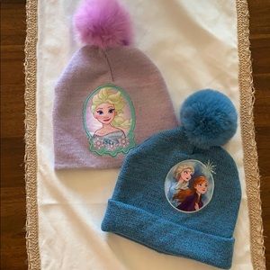 2 frozen beanies